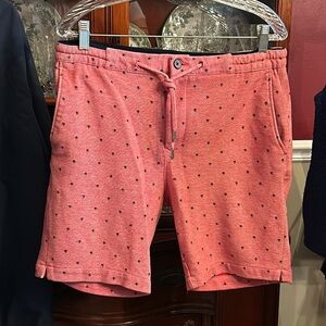 Zara Pink Cotton Shorts with Stretch Men's size 31